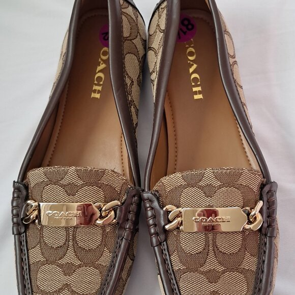 Coach Jacquard Signature Loafer . Brand New - Picture 1 of 11